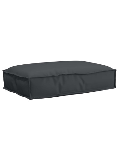 Cuscino Nero 60 x 40 x 8 cm Tessuto Oxford
