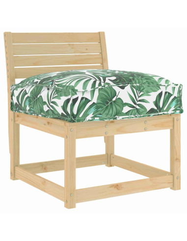 Cuscino Foglia Motivo Foglia 60 x 40 x 8 cm Tessuto Oxford