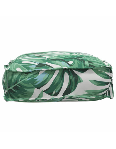 Cuscino Foglia Motivo Foglia 60 x 40 x 8 cm Tessuto Oxford