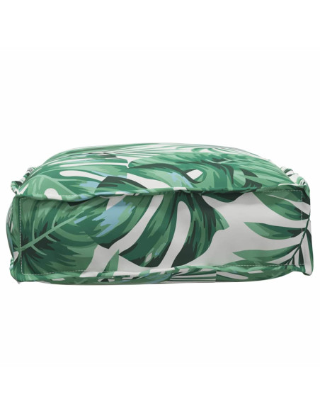 Cuscino Foglia Motivo Foglia 60 x 40 x 8 cm Tessuto Oxford