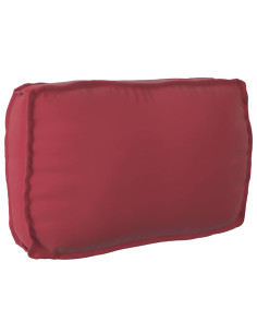 Cuscino Rosso Vino 70 x 40 x 12 cm Tessuto Oxford