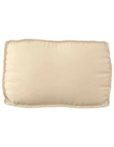 Set di Cuscini per Pallet 2 pcs Beige Tessuto Oxford