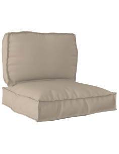 Set di Cuscini per Pallet 2 pcs Talpa Tessuto Oxford