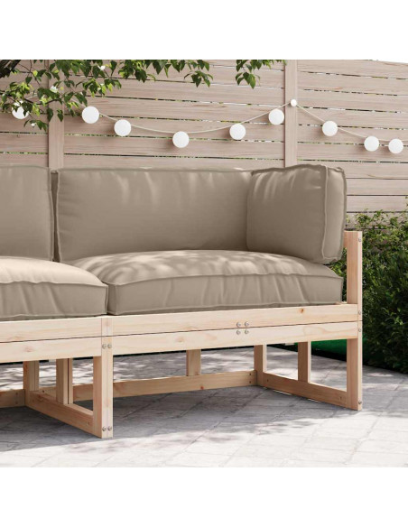 Set di Cuscini per Pallet 3 pcs Talpa Tessuto Oxford