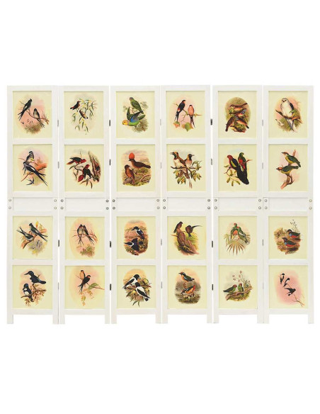 Pannello Romdivider Bianco 212 x 165 cm MDF