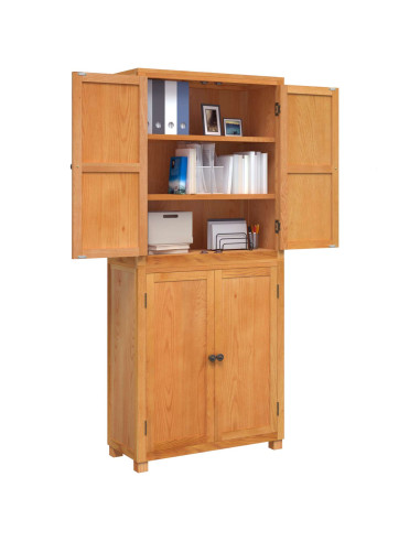 Set di Mobili per Magazzino con porta Marrone Legno multistrato