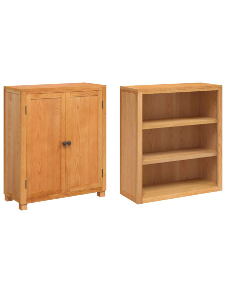 Set di Mobili per Magazzino con porta Marrone Legno multistrato