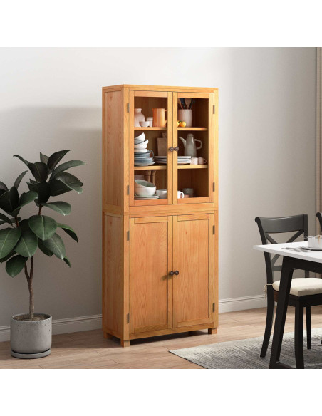 Set di Mobili per Magazzino con porta Marrone Legno multistrato