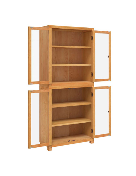 Set di Mobili per Magazzino con porta Marrone Legno multistrato