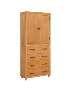 Set di Mobili per Magazzino con porta Marrone Legno multistrato 2