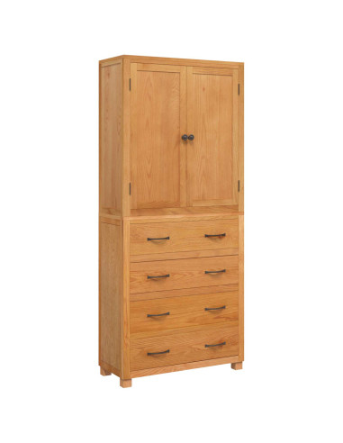 Set di Mobili per Magazzino con porta Marrone Legno multistrato