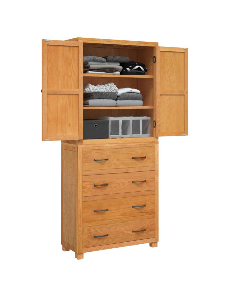 Set di Mobili per Magazzino con porta Marrone Legno multistrato