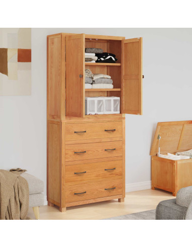 Set di Mobili per Magazzino con porta Marrone Legno multistrato