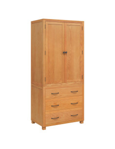 Set di Mobili per Magazzino con porta Marrone Legno multistrato 2