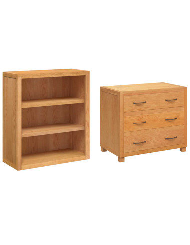 Set di Mobili per Magazzino Marrone Legno multistrato