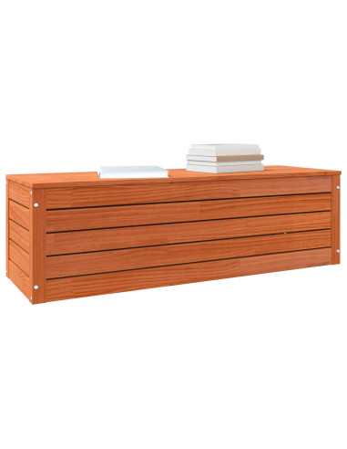 Scatola di Stoccaggio Marrone cerato 109 x 36,5 x 33 cm