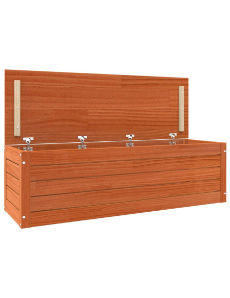 Scatola di Stoccaggio Marrone cerato 109 x 36,5 x 33 cm