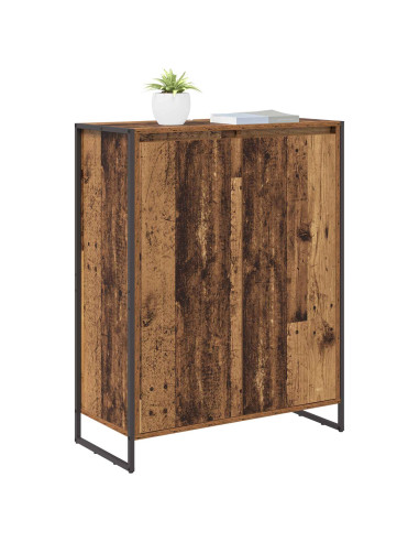 Mobile per scarpe con porta Legno vecchio 79 x 36 x 100 cm