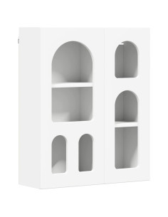 Armadio pensile Bianco 59 x 20 x 71.5 cm Legno multistrato 2