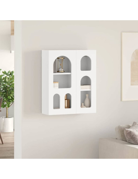 Armadio pensile Bianco 59 x 20 x 71.5 cm Legno multistrato