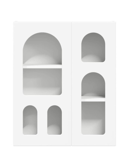 Armadio pensile Bianco 59 x 20 x 71.5 cm Legno multistrato