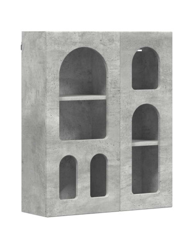 Armadio pensile Grigio cemento 59 x 20 x 71.5 cm