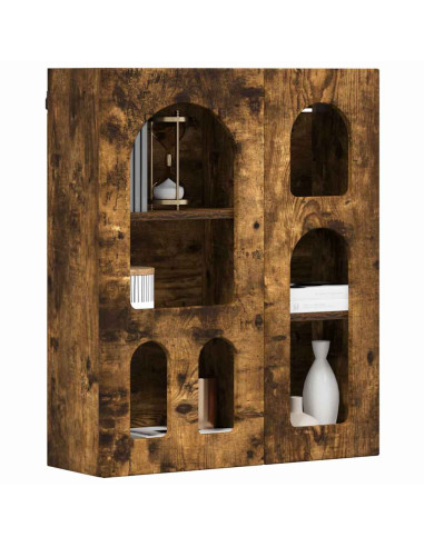 Armadio pensile Rovere fumé 59 x 20 x 71.5 cm Legno multistrato