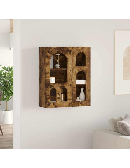 Armadio pensile Rovere fumé 59 x 20 x 71.5 cm Legno multistrato