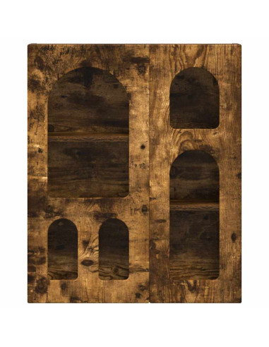 Armadio pensile Rovere fumé 59 x 20 x 71.5 cm Legno multistrato