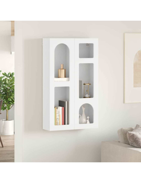 Armadio pensile Bianco 59 x 20 x 100 cm Legno multistrato