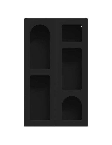 Armadio pensile Nero 59 x 20 x 100 cm Legno multistrato