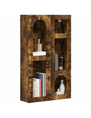Armadio pensile Rovere fumé 59 x 20 x 100 cm Legno multistrato