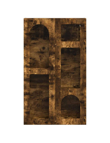 Armadio pensile Rovere fumé 59 x 20 x 100 cm Legno multistrato