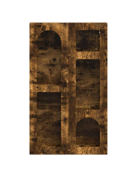 Armadio pensile Rovere fumé 59 x 20 x 100 cm Legno multistrato