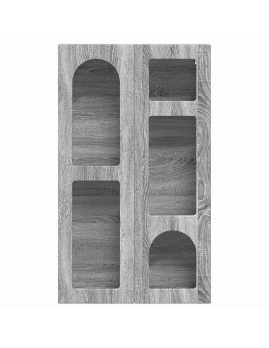 Armadio pensile con lo scaffale Grigio Sonoma 59 x 20 x 100 cm