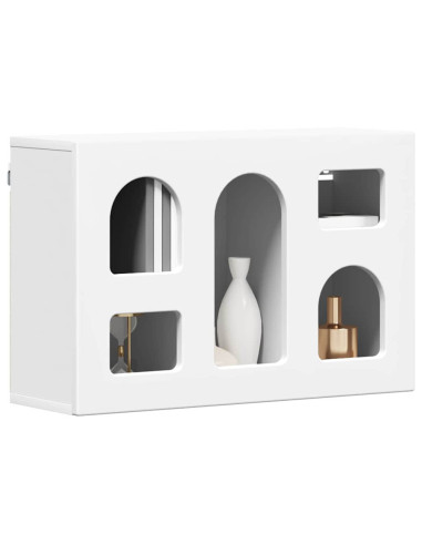 Armadio pensile Bianco 60 x 20 x 40 cm Legno multistrato