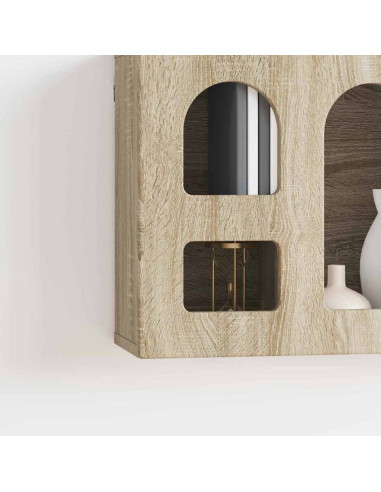 Armadio pensile Rovere Sonoma 60 x 20 x 40 cm Legno multistrato