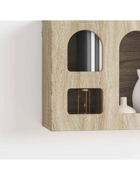 Armadio pensile Rovere Sonoma 60 x 20 x 40 cm Legno multistrato