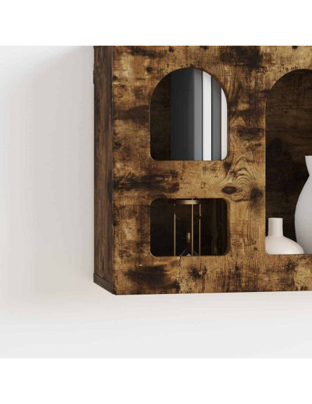 Armadio pensile Rovere fumé 60 x 20 x 40 cm Legno multistrato