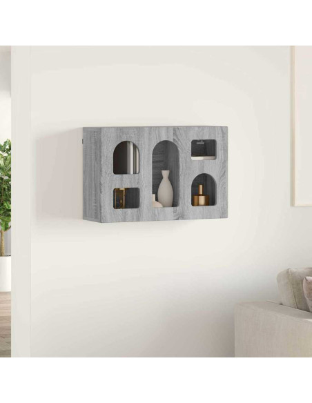 Armadio pensile Grigio Sonoma 60 x 20 x 40 cm Legno multistrato