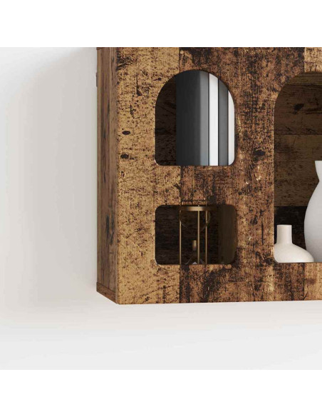 Armadio pensile Legno vecchio 60 x 20 x 40 cm Legno multistrato