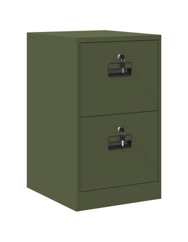 Armadio per File con cassetto Verde oliva 44 x 50 x 106.5 cm