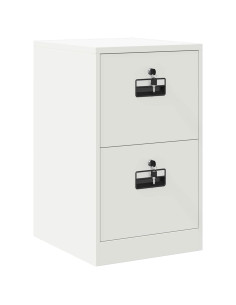 Armadio per File con cassetto Bianco 44 x 50 x 106.5 cm 2