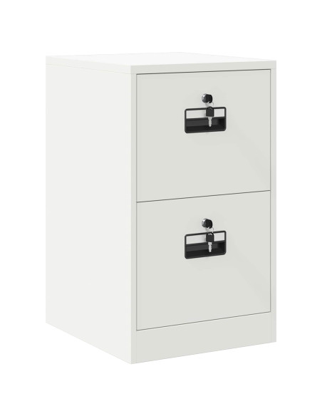 Armadio per File con cassetto Bianco 44 x 50 x 106.5 cm