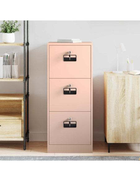 Armadio per File con cassetto Rosa 44 x 50 x 106.5 cm