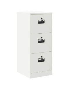 Armadio per File con cassetto Bianco 44 x 50 x 106.5 cm 2