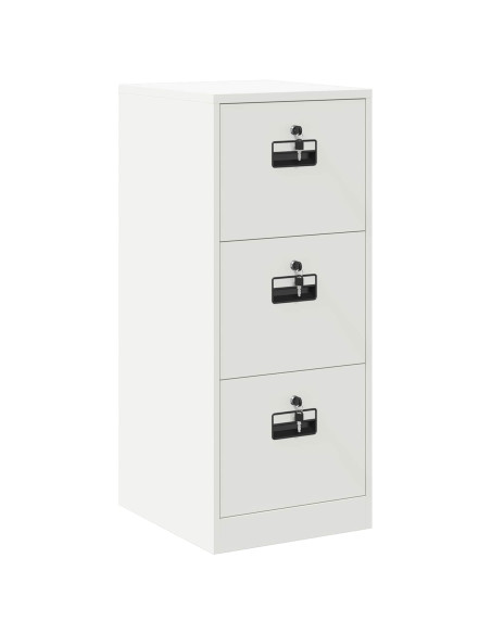 Armadio per File con cassetto Bianco 44 x 50 x 106.5 cm