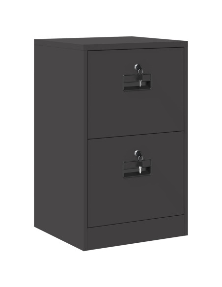 Armadio per File con cassetto Nero 44 x 50 x 106.5 cm