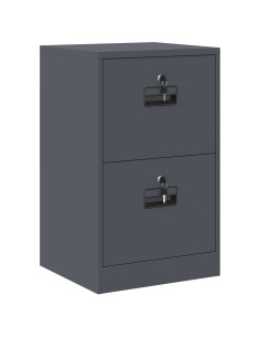 Armadio per File con cassetto Antracite 44 x 50 x 106.5 cm 2
