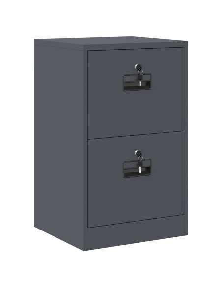 Armadio per File con cassetto Antracite 44 x 50 x 106.5 cm